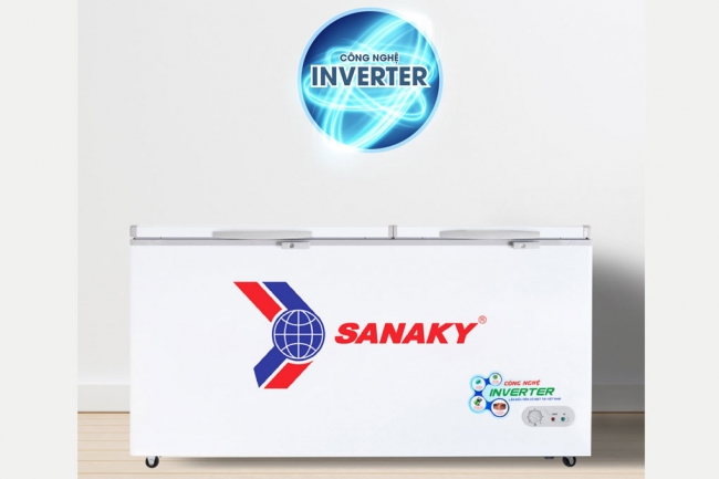 Tủ Đông Sanaky Inverter VH-6699HY3 - 530 Lít có công nghệ Inverter tiết kiệm điện