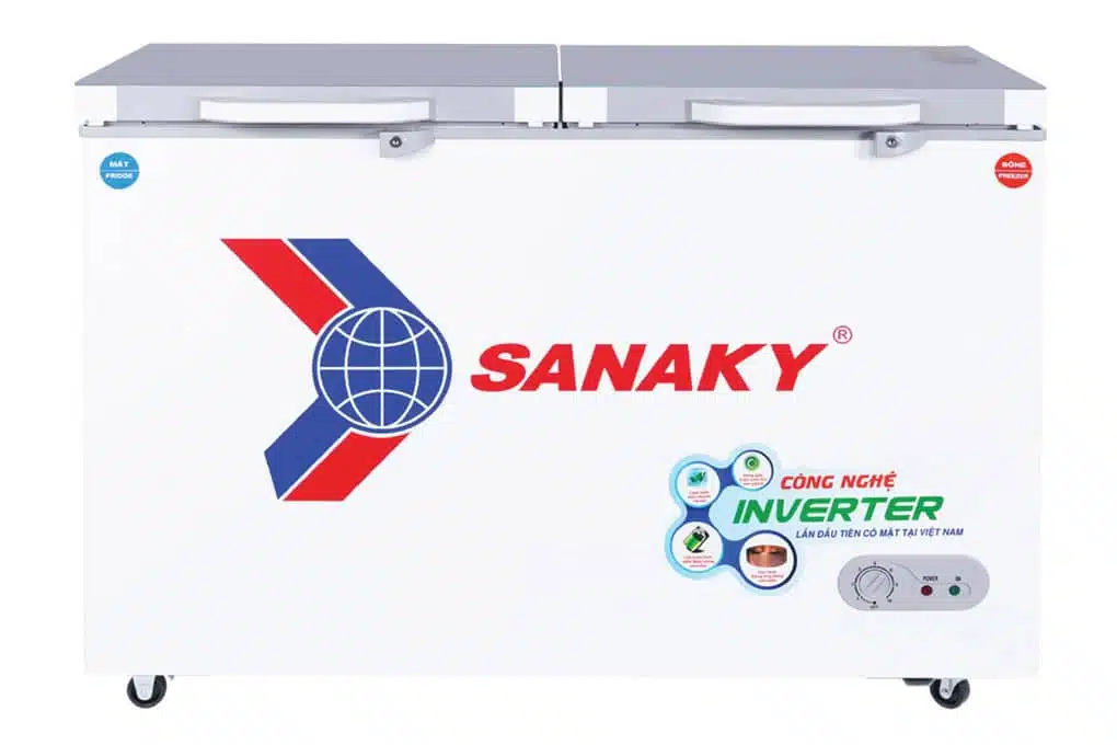 Tủ đông Sanaky VH-3699W4K dung tích 260 lít công nghệ inverter