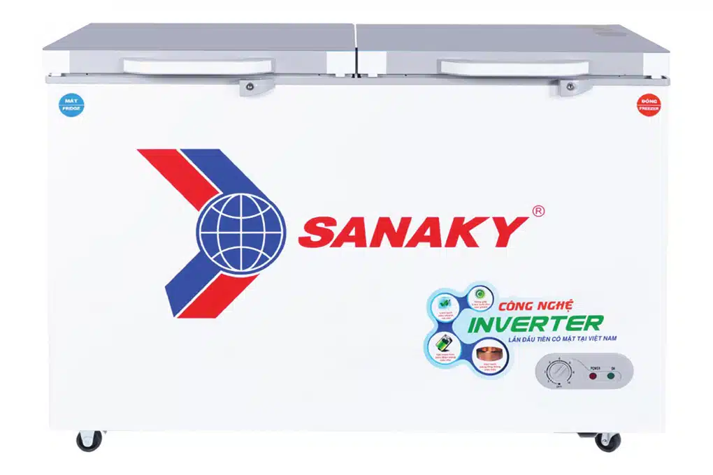 Tủ đông Sanaky VH-4099W4K 280 lít inverter chính hãng