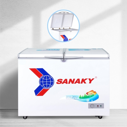 Tủ đông Sanaky 305 lít VH-4099A1 có thiết kế tinh tế sang trọng