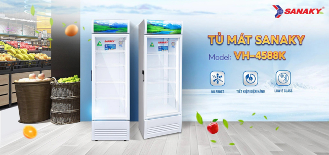 Tủ mát Sanaky VH-4588K dung tích 400 lít thế hệ mới