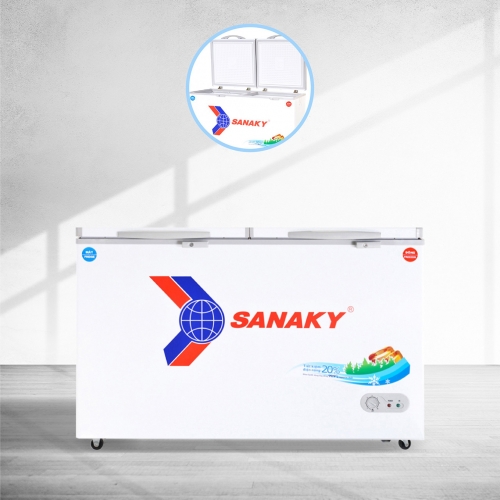 Tủ đông Sanaky VH-5699W1 với thiết kế sang trọng tinh tế