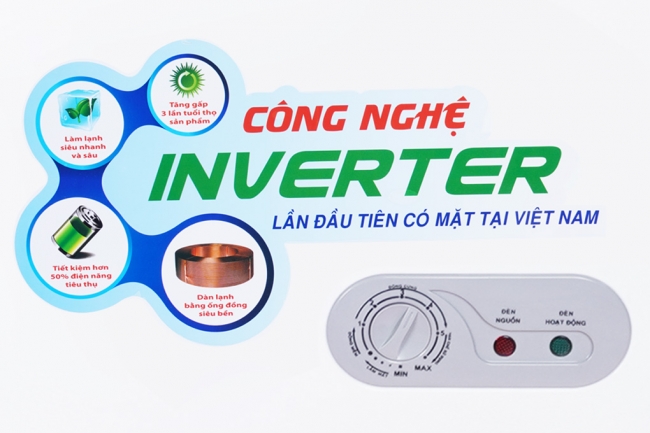 Tủ đông Sanaky VH-1199HY3 900 lít inverter tiết kiệm điện chỉ với 605 kWh/năm