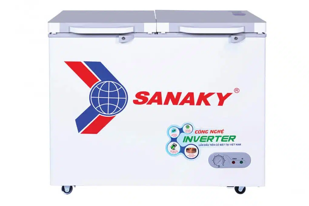 Tủ đông Sanaky VH-2599A4K 208 lít inverter tiết kiệm điện