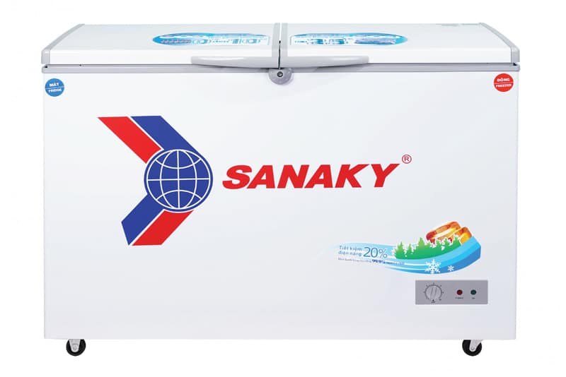 Tủ đông Sanaky VH-3699W1 260 lít dàn lạnh đồng