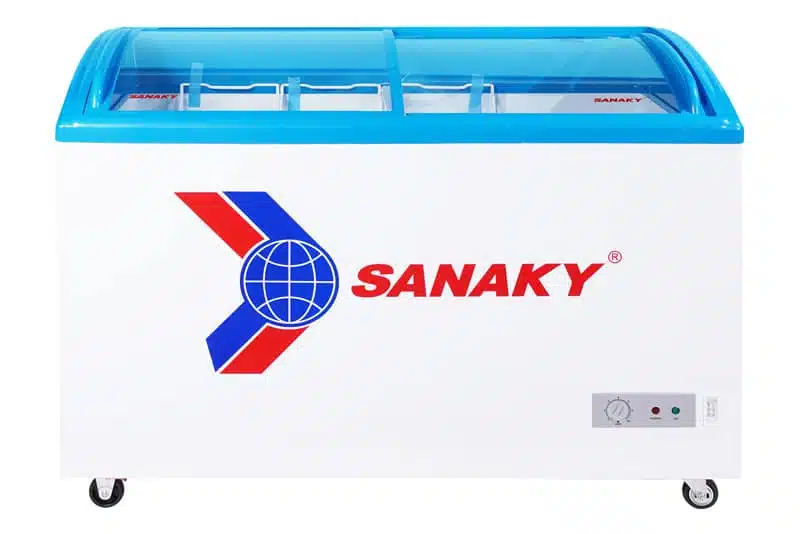 Tủ đông Sanaky VH-402KW dung tích 312 lít có 2 ngăn đông mát