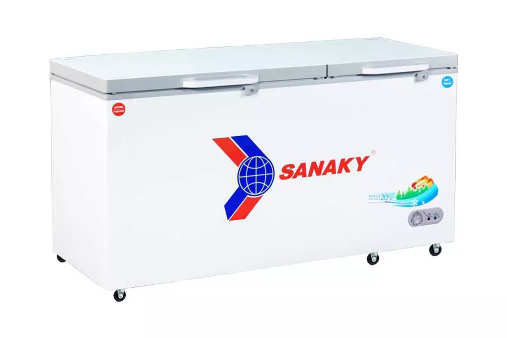 Tủ đông Sanaky VH-6699W2K 485 lít 2 ngăn đông mát