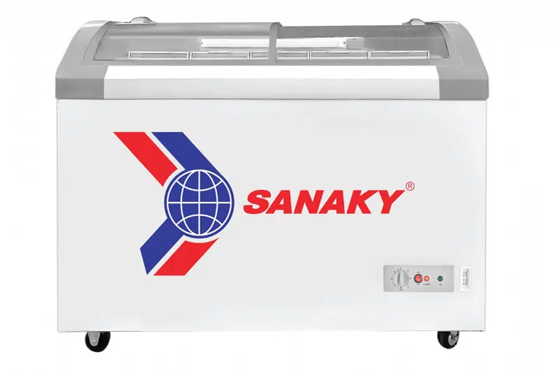 Tủ đông Sanaky VH-382KB 280 lít nắp kính lùa chính hãng