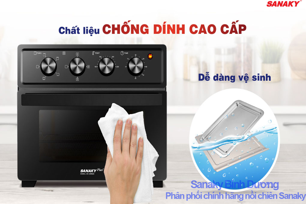 Noi Chien Khong Dau Sanaky Da Nang VH 209S2D CHONG DINH CAO CAP - Noi Chien Khong Dau Sanaky Da Nang VH 209S2D CHONG DINH CAO CAP