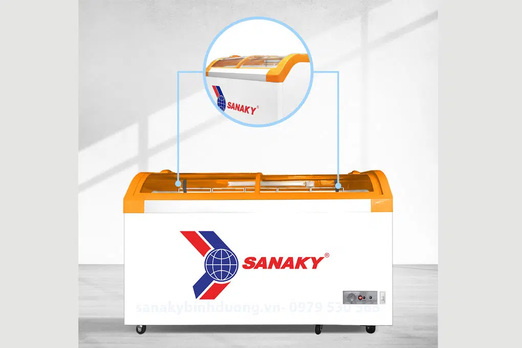 Tủ đông sanaky nắp kính lùa VH-3899KB